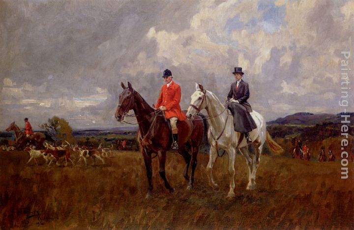 Lionel Edwards On The Downs
